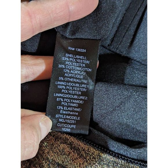 Halston Heritage Dress Size 4, NWT $525.00 Gold Off shoulder Cocktail Dress - Picture 7 of 9